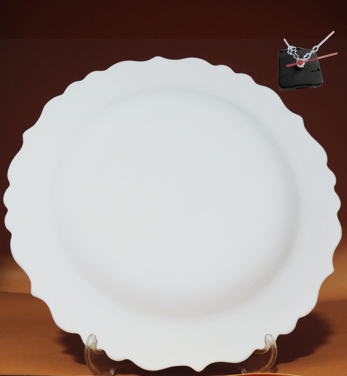 30cm Bisküvi Saat mekanizmalı