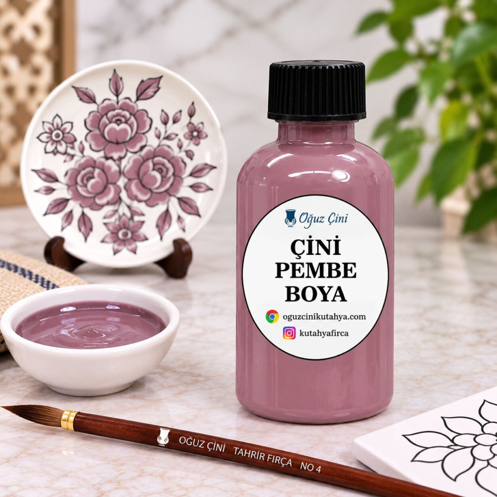 Pembe Sıraltı Çini Boyası 50 cc