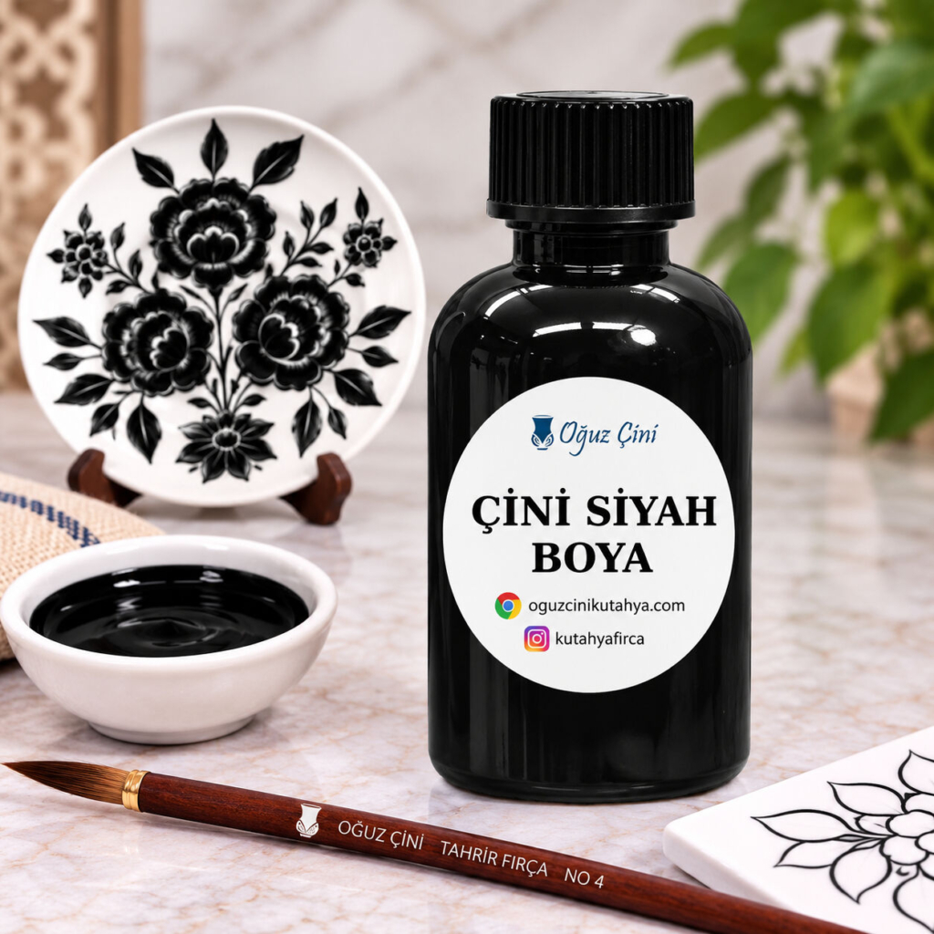Siyah Sıraltı Çini Boyası 50 cc